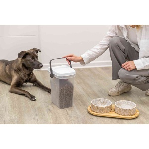 Kantica za čuvanje suve hrane za ljubimce 7L 18x30x22cm Trixie 24660 - Img 4