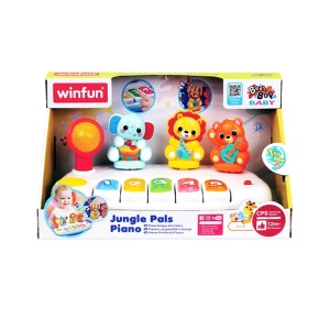 Klavir za bebe Drugari iz džungle Winfun 57808