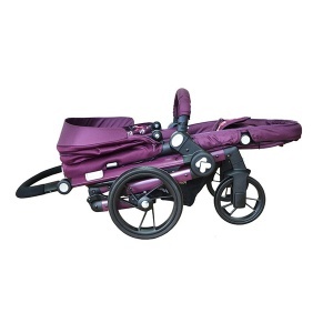 Kolica kombinovana 2u1 Jasper Mushrooms Purple Kikka Boo 31001020026 - Img 2