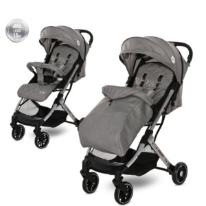 Kolica za bebe Fiorano Doplphin siva sa prekrivkom za noge Lorelli 10021492380 - Img 3