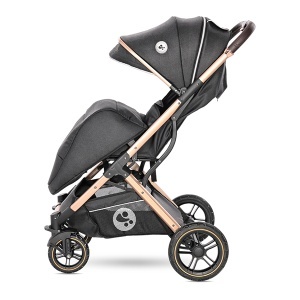 Kolica za bebe Set Storm Luxe Black Lorelli 10021702186 - Img 3