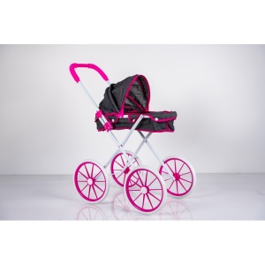 Kolica za lutku HF816-Z crna 39x66x74cm