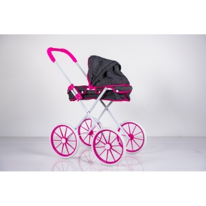 Kolica za lutku HF816-Z crna 39x66x74cm - Img 2