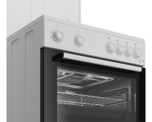 Kombinovani šporet FBE 64010 WDN belo-crni Beko - Img 2
