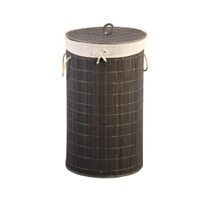 Korpa za prljavi veš tamni bambus 35x35x60cm Kesper KSP19573