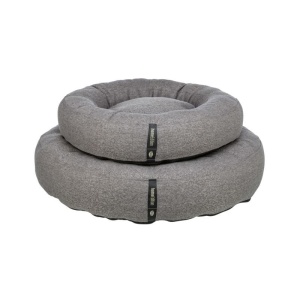 Krevet city style okrugli 50cm sivi