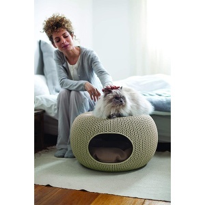 Krevet za kućne ljubimce Cozy boja peska 567x567x329mm Curver CU 228814 - Img 3