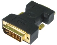 Kućište za disk Adapter DVI-I (M) - VGA (F) crni Fast Asia OST01384