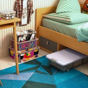 Kutija za odlaganje underbed W box L plava Kis 30994732 - Img 2
