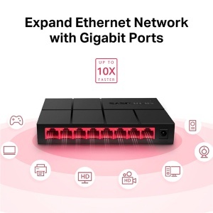 LAN svič sa 8 portova Mercusys-MS108G - Img 3
