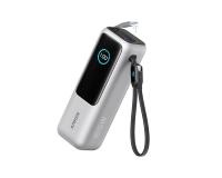 Laptop 25000mAh, 165W, sa ugrađenim USB-C kablom na izvlačenje, Power Bank za laptop srebrni Anker MOB03208