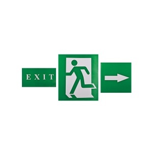 Led panik lampa sa nalepnicom Exit 1,8W IP20 Elmark 9XL101BLED - Img 3