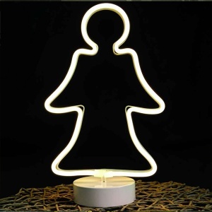 LED stoni anđeo 32cm toplo bela KDA 102 - Img 3