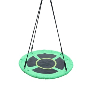 Ljuljaška gnezdo 100 cm sa podesivom visinom zelena Lemon LM-B022