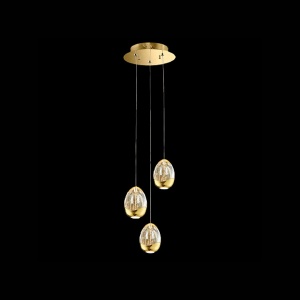 Luster Golden Egg 14,4W 3000K Elmark 955GOLDEGG1430PGD