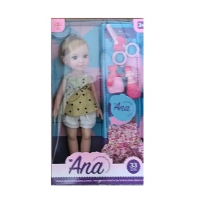 Lutka Ana sa dodacima 58247 plavokosa
