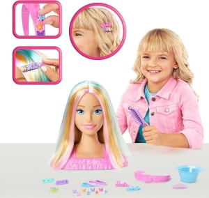 Lutka Barbi glava za stilizovanje Barbie 296651 - Img 5