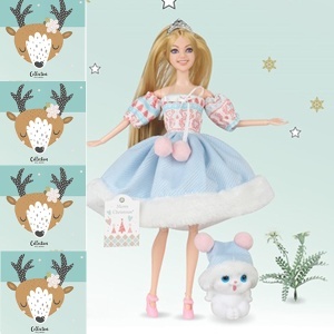 Lutka Emily 29 cm sa macom Zimska čarolija 109279 - Img 2