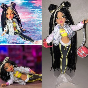 Lutka zimska sirena Jordie sa perajem koje menja boju Memraze 580836 - Img 2