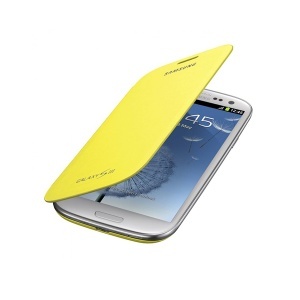 Maska sa preklopom SAMSUNG S3, zuta EFC-1G6-FYEC
