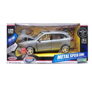 Metalni auto 1:24 sa zvučnim i svetlosnim efektom plavi 20529 - Img 4