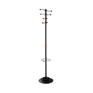 Metalni čiviluk 36x174cm Dallas Crni