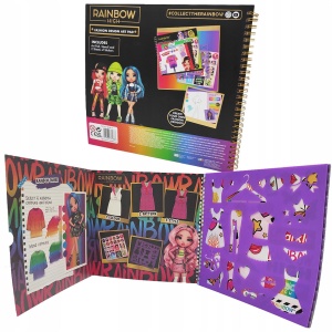 Modna knjiga sa stikerima Rainbow High 1038772 - Img 2
