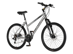 MTB bicikl 26/19in 21 brzina 155-178cm srebrni Visitor CRX D2 1262098