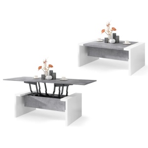 Multifunkcionalni Sto Space Belo-Sivi 1638
