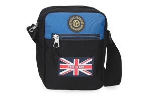 Muška torba na rame Pepe Jeans Henry 17x21x7cm crna
