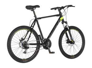 Muški MTB bicikl 26/22in 21 brzina 175-193cm crno žuti Visitor Master 1262030 - Img 2