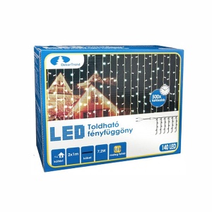 Novogodišnja rasveta kontakt LED svetleća zavesa KDK 013