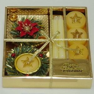 Novogodišnji dekorativni set 17 x 16 x 3,5 cm 41-257000