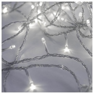 Novogodišnji LED svetleći niz 5m hladno bela Crystalline KAT 052 - Img 2