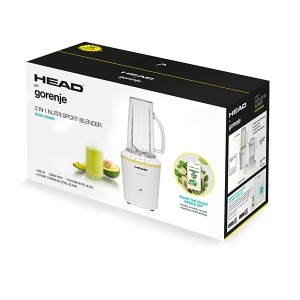 Nutri Sport Blender 2in1 B1200 HEAD W Gorenje 731462 - Img 4