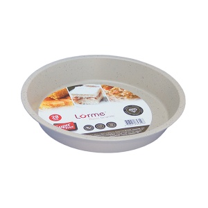 Okrugla tepsija granit Basic 32x4,5cm Lorme 12646