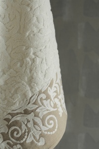 Peškir Floral 70x140 Ivory 021693