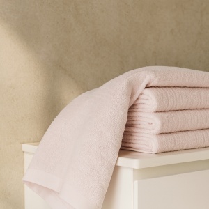 Peškir Natur 30x50 svetlo roze 025428