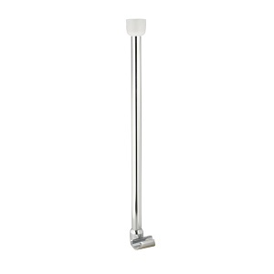 Plafonska podrška za ugaonu šipku 55cm hrom Ridder 59600