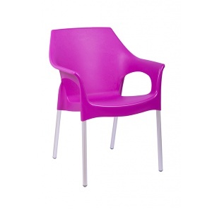 Plastična stolica Stella ciklama 63177