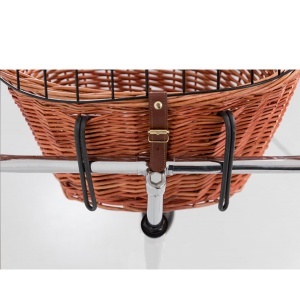 Pletena korpa za transport psa na biciklu 44x48x33cm Trixie 2806 - Img 3