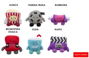 Plišana igračka BumBumz Filmadžije 20cm