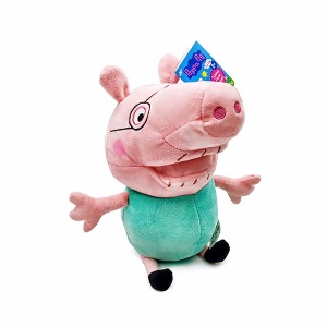 Plišana igračka Tata Prase 25cm Peppa Pig 090587