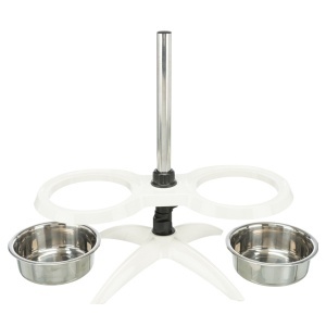 Podesivi stalak sa posudama 2x1,6L 21cm Trixie 25006 - Img 2