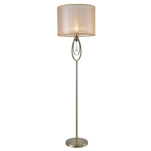 Podna lampa Mery 1XE27 Anti. Brass D400X1565MM Elmark 955MERY1F/AB