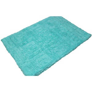 Podna prostirka Quadro 50x70cm tirkiz 6661