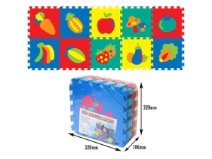 Podne puzzle Voće i povrće-32x32x1cm
