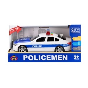 Policijski auto na potez sa svetlosnim i zvučnim efektima 903432 - Img 2