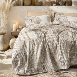 Posteljina CB Simple Set Single Amara karamel 025464