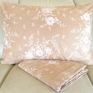 Posteljina Rose bež 200x200 sa jastučnicom 2 kom 50x70cm 9112